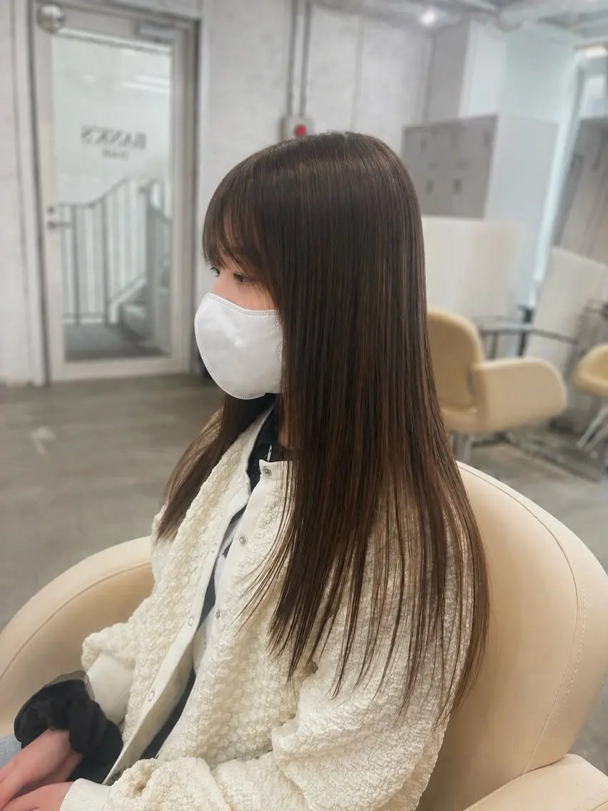 【褒められるツヤ髪】小顔カット+髪質改善TOKIOトリートメントの写真