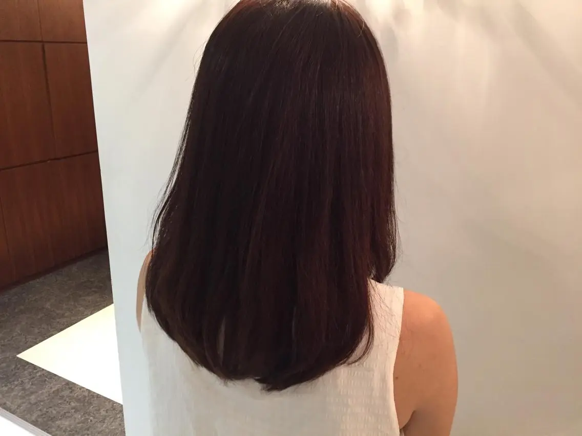 ミディアム 松永 雄樹のヘアスタイル
