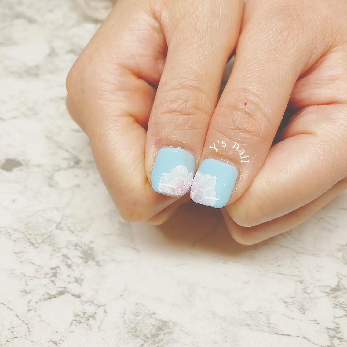 ネイル 桜ネイル 手書きが得意🖌️ Y’s  nailのネイルデザイン