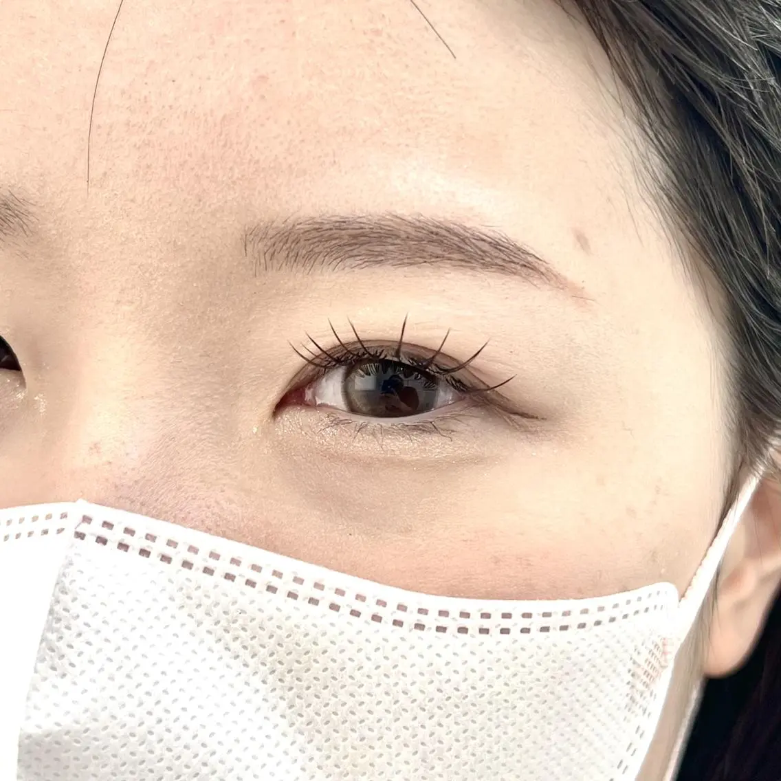 マツエク・マツパ カラーマツエク フラットラッシュ uu 新越谷店の眉毛・アイブロウイメージ