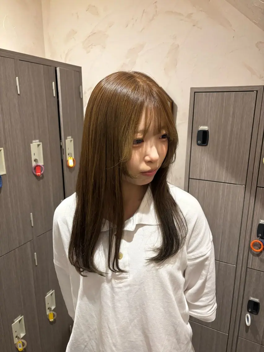 ロング 岩川 陽香のヘアスタイル