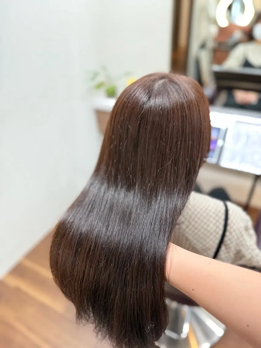 ロング 桑村 菜々のヘアスタイル