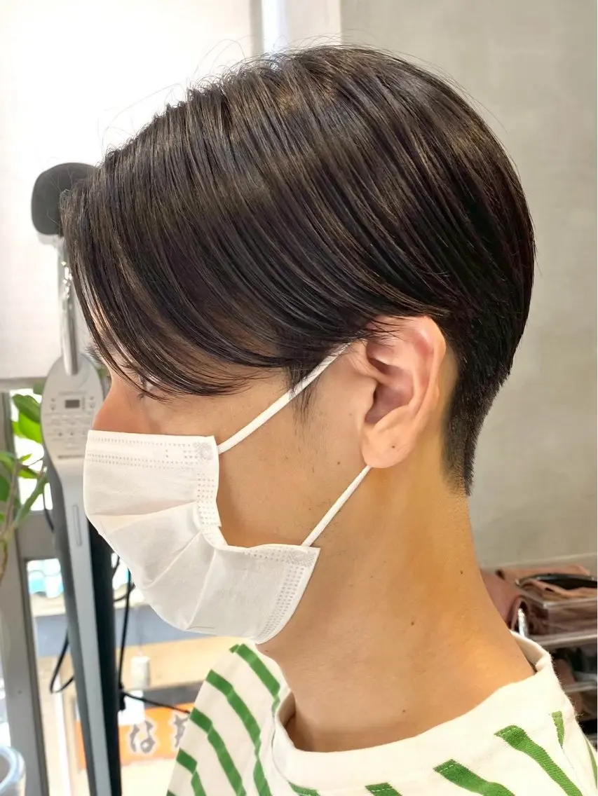 パーマ メンズ カット パーマ 岸田 和樹のヘアスタイル