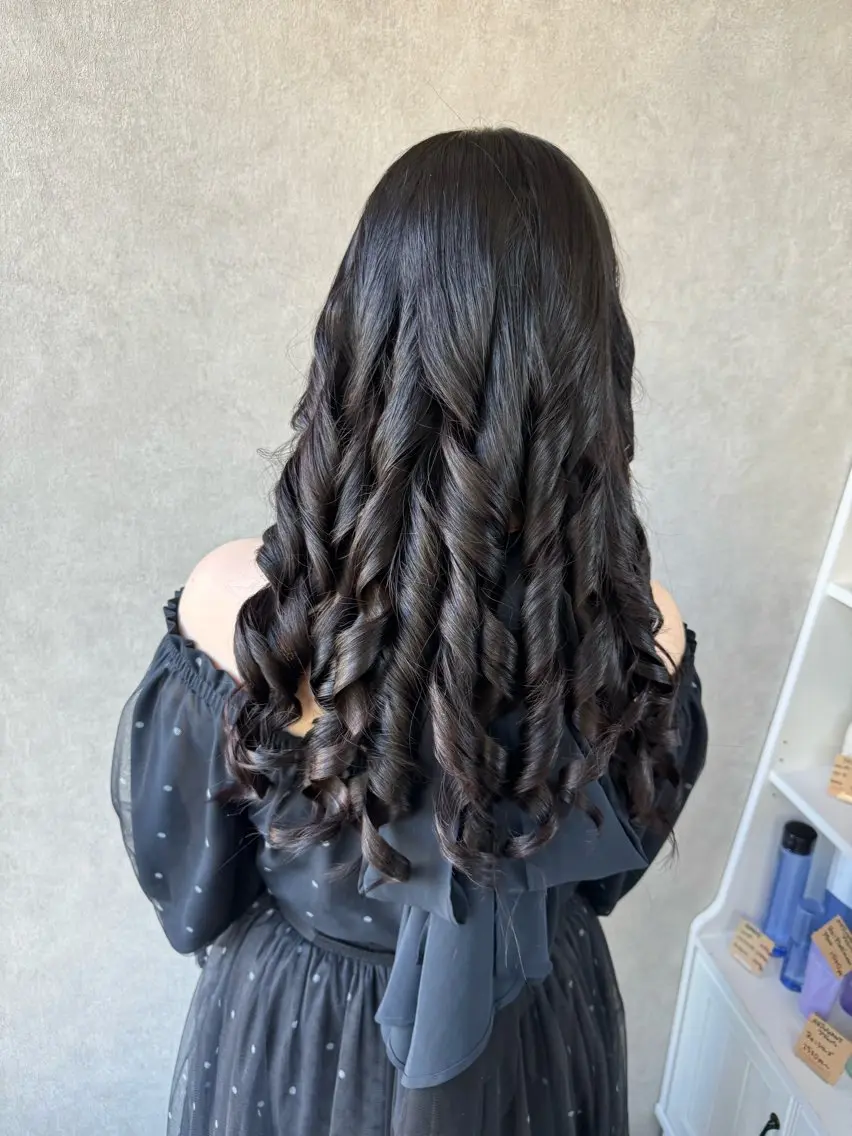 ロング ヘアアレンジ 伊藤 栄子のヘアスタイル