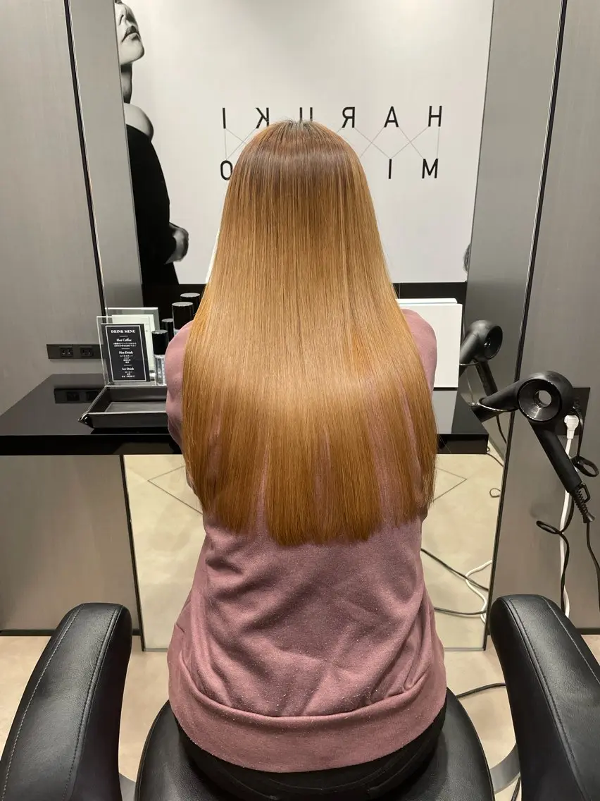 ロング 松尾 祐輝のヘアスタイル