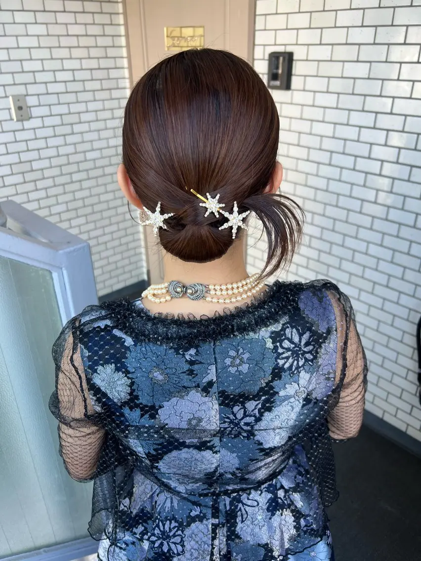 ヘアアレンジ ヘアセット 大人可愛いヘアメイク 💋🧚♀️しずかのヘアスタイル