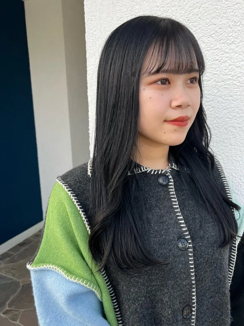 ロング letterby novel はるみのヘアスタイル