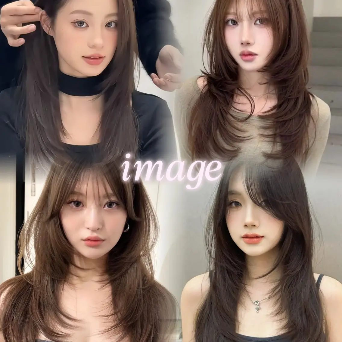 ロング レイヤーカット hiyori🎀 トレンドレイヤーのヘアスタイル