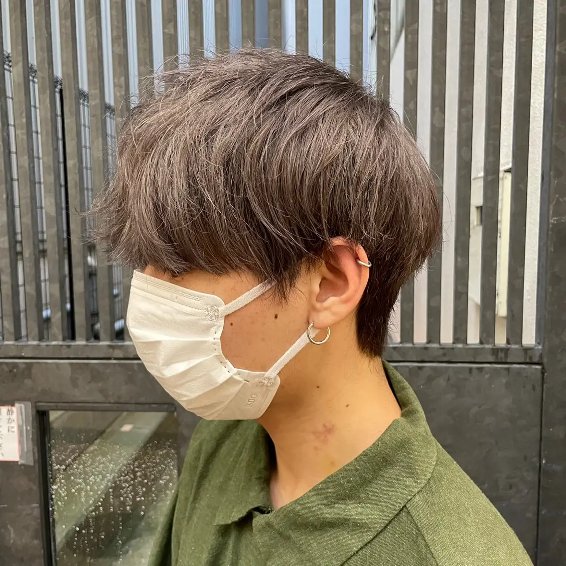ショート カラー メンズ 佐野 拓海のヘアスタイル