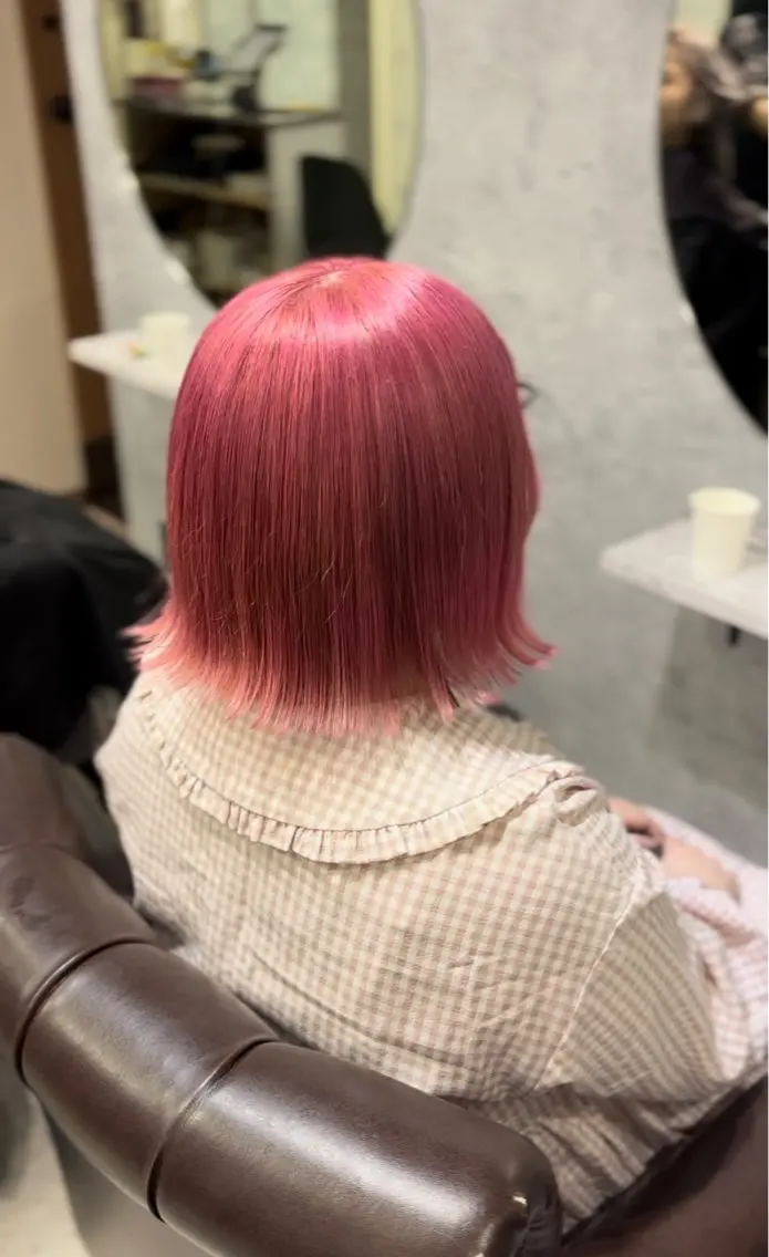 ショート ヘアカラー トリートメント 池袋/カラー特化🎨 ロング料金なし🩵のヘアスタイル