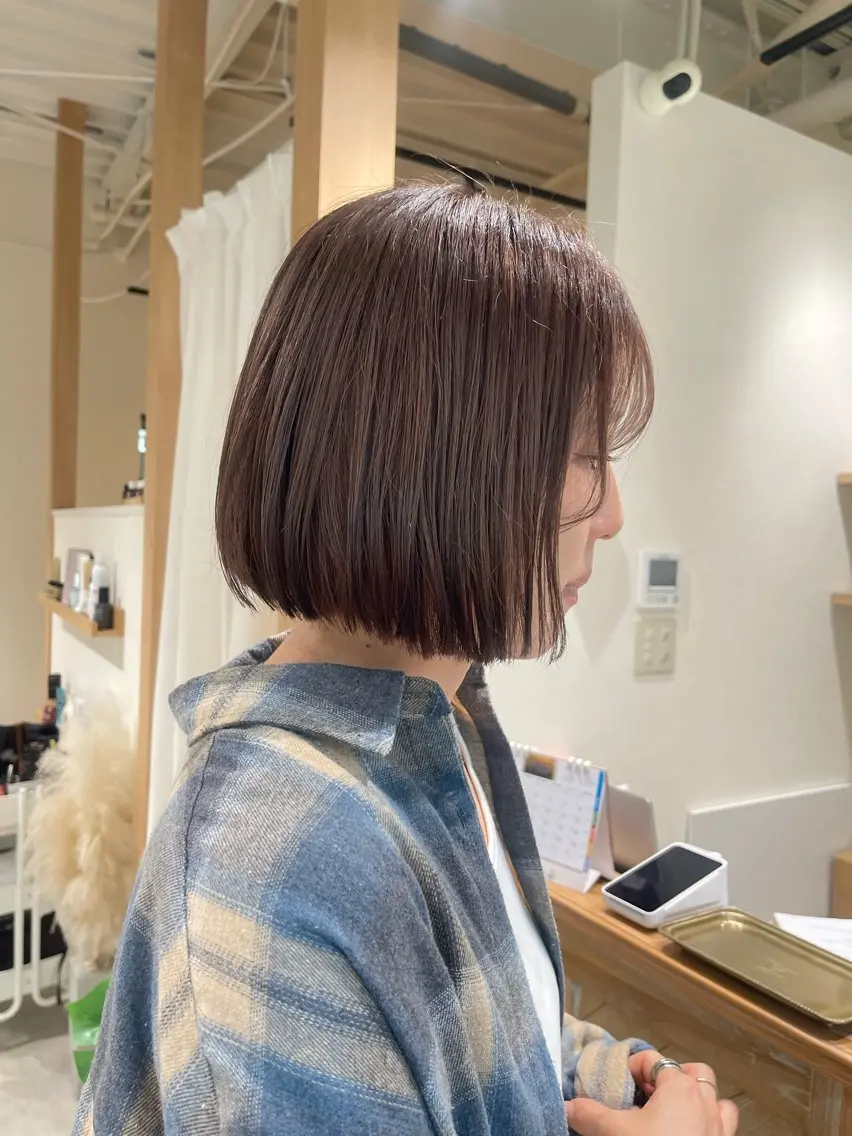 ショート カラー カット ヘアカラー 阪倉 美玲のヘアスタイル