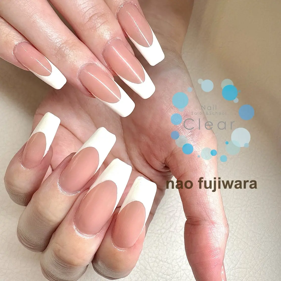 ネイル アートネイル ワンカラーネイル スカルプネイル ネイルチップ 朝7時〜営業! Clearのネイルデザイン