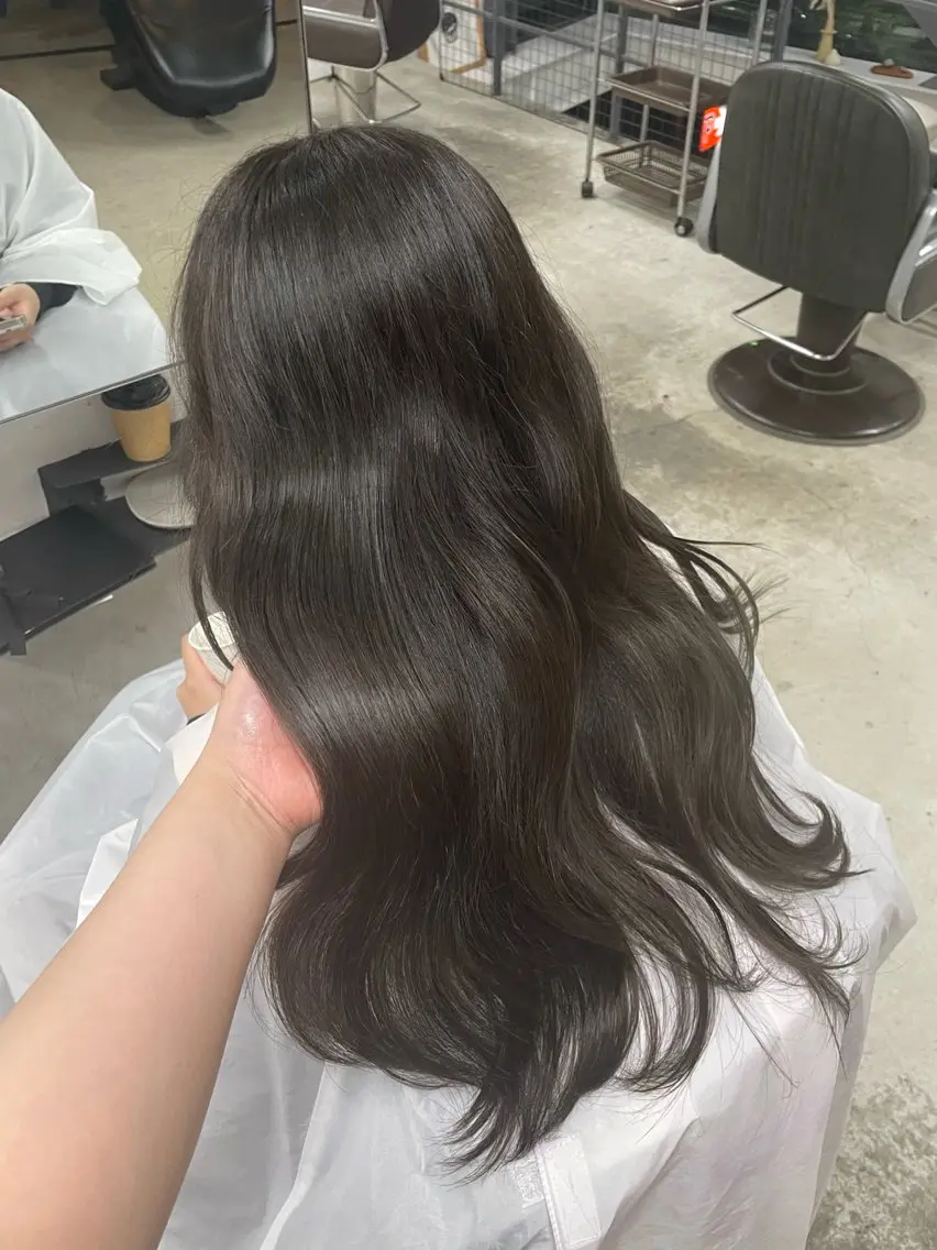 ロング 御器所／髪質 改善カラー／まりえのヘアスタイル