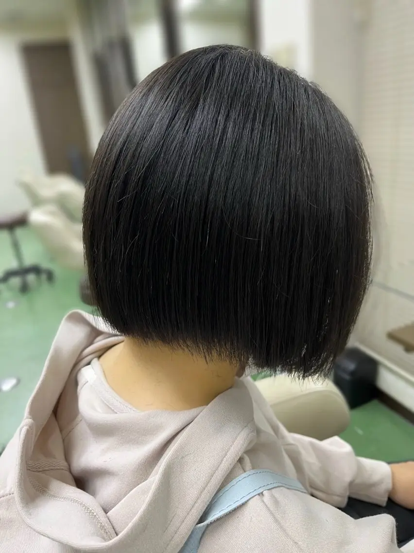 ミディアム ボブ 久留生 隼斗のヘアスタイル