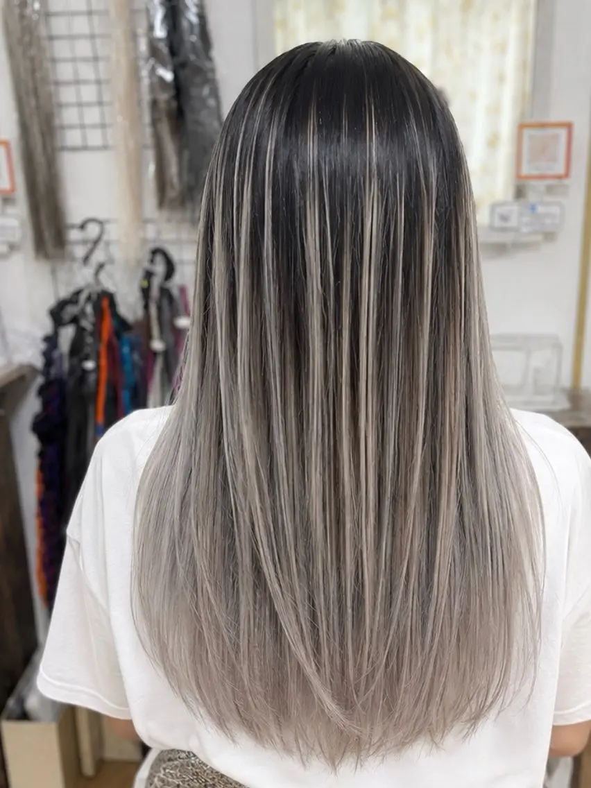 エクステ Yamauchi natsumiのヘアスタイル