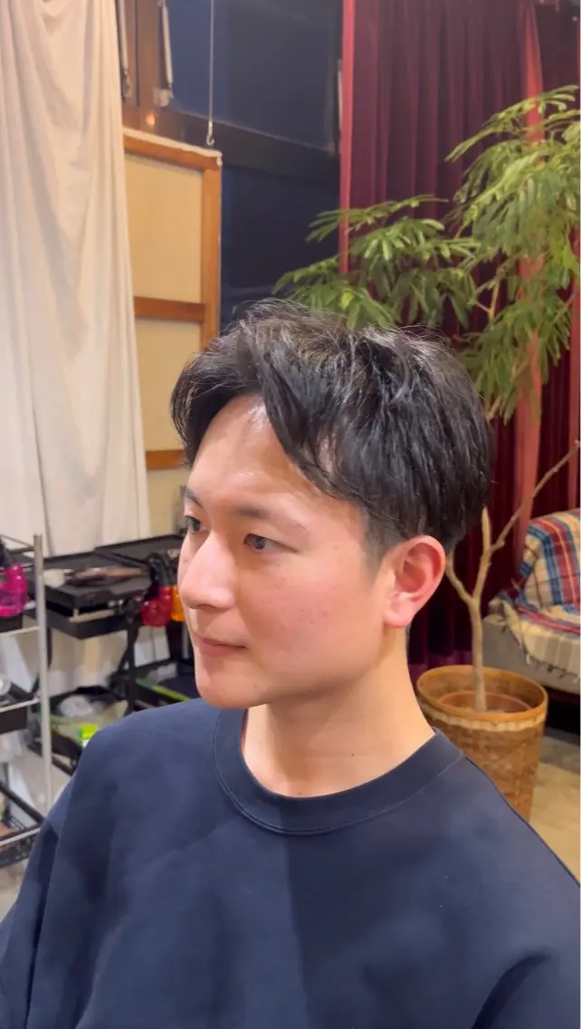 朝セットが3分！メンズカット！！の写真