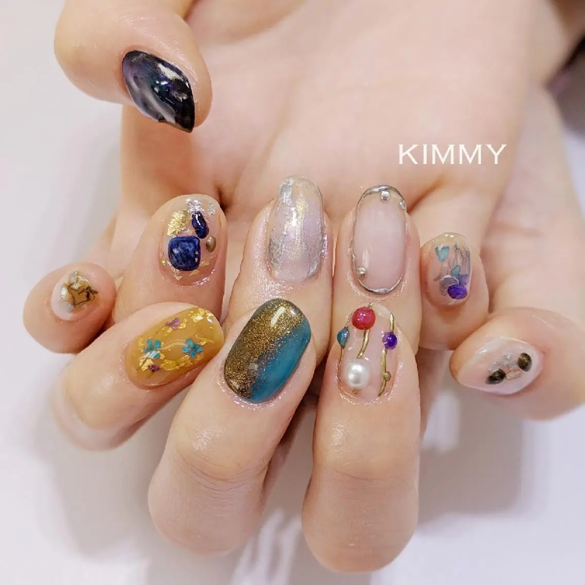 ネイル ハンドネイル kimmy nailsのネイルデザイン