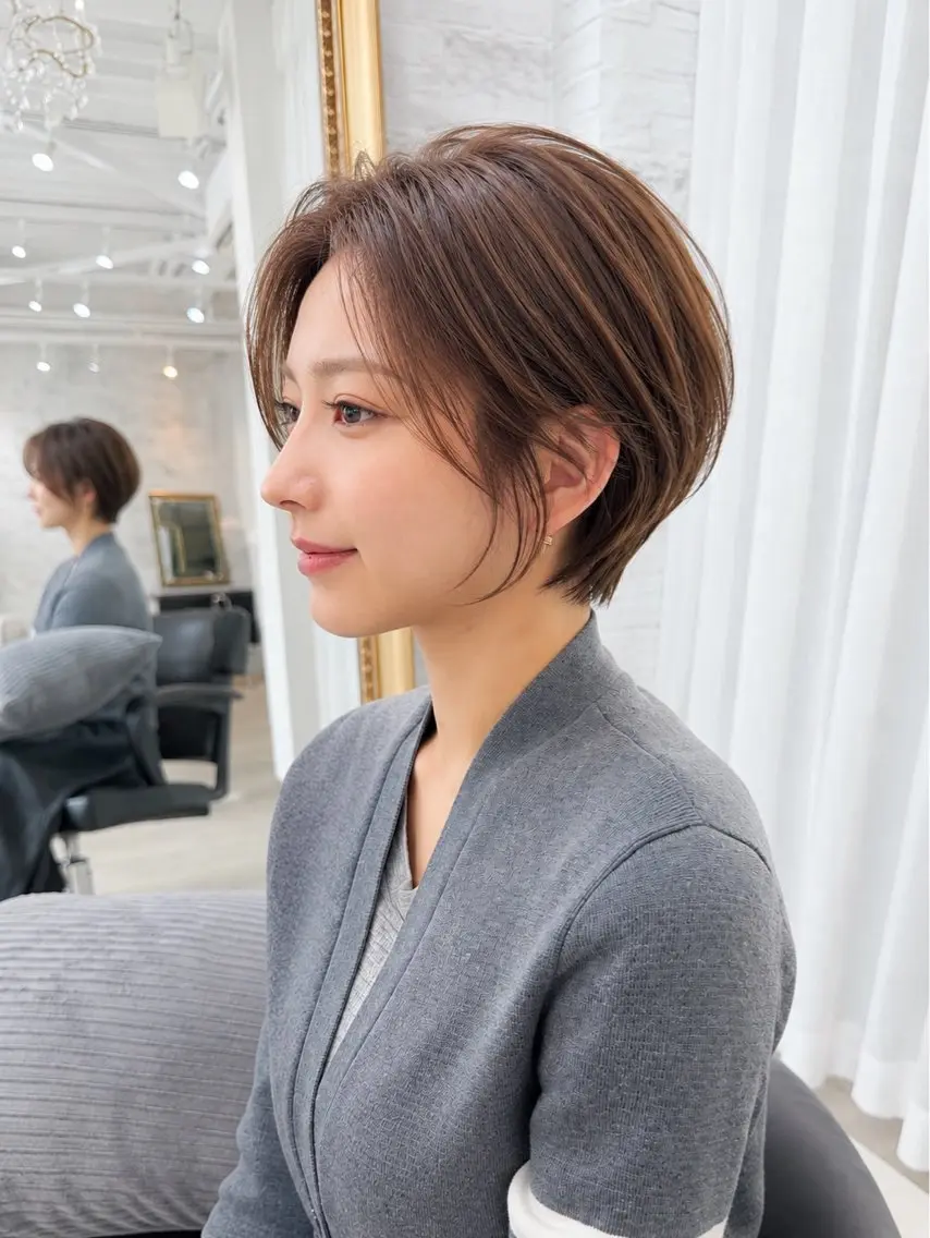 【ショートカット＋髪質改善TR 】撮影させてくださる方のみ📷の写真