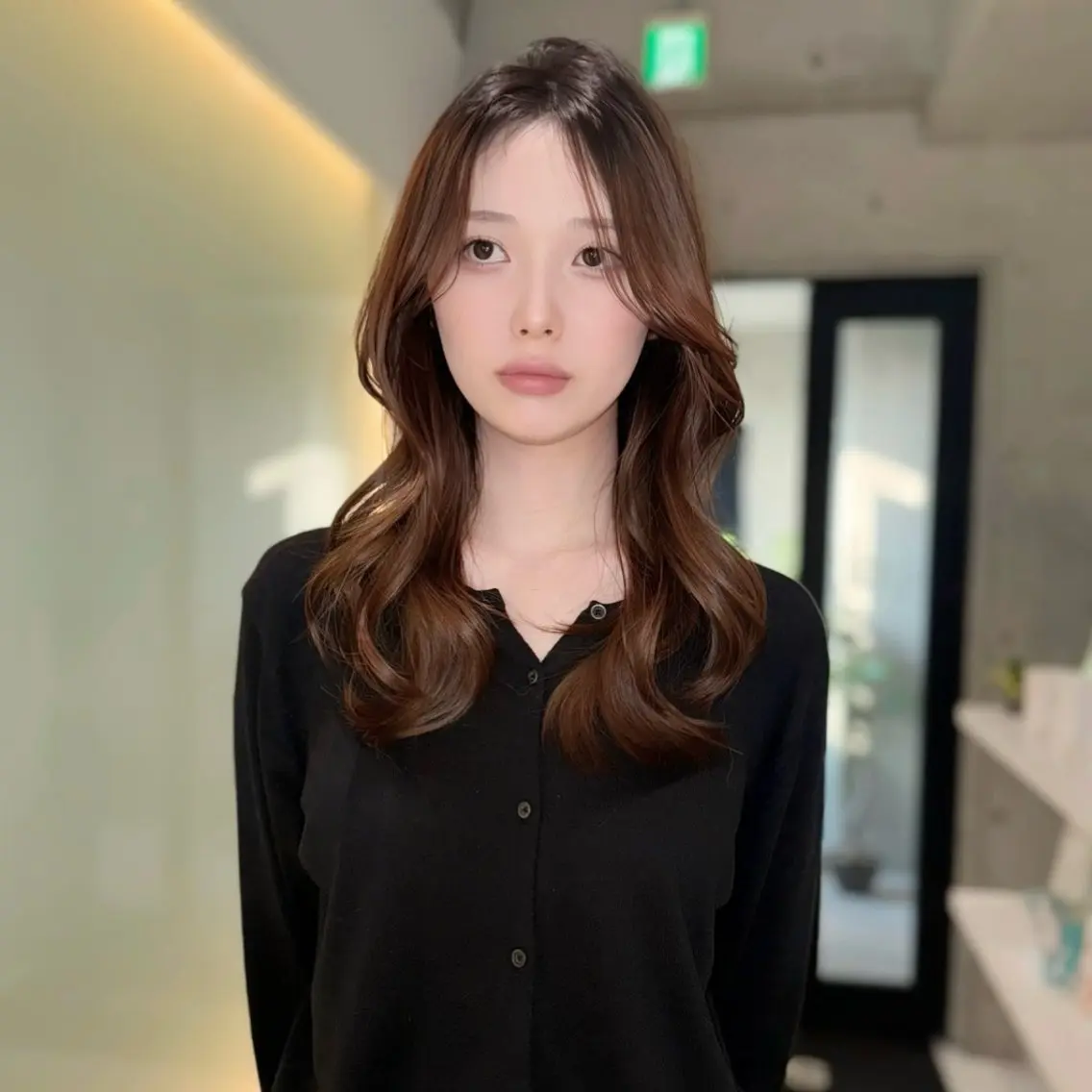 ロング カット karina🌿レイ ヤーカット/髪質改善のヘアスタイル