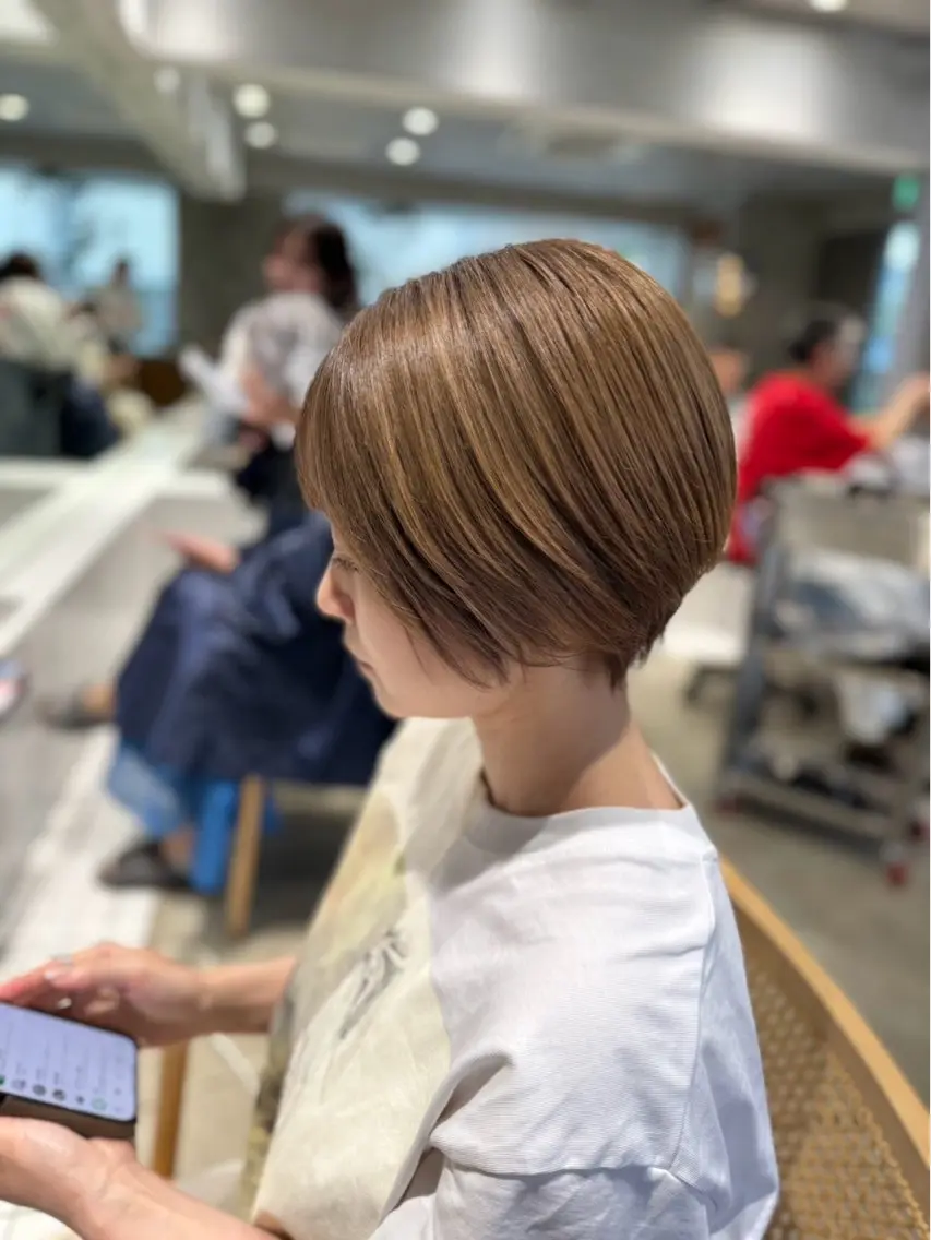 ショート カット 宇野 佑馬のヘアスタイル
