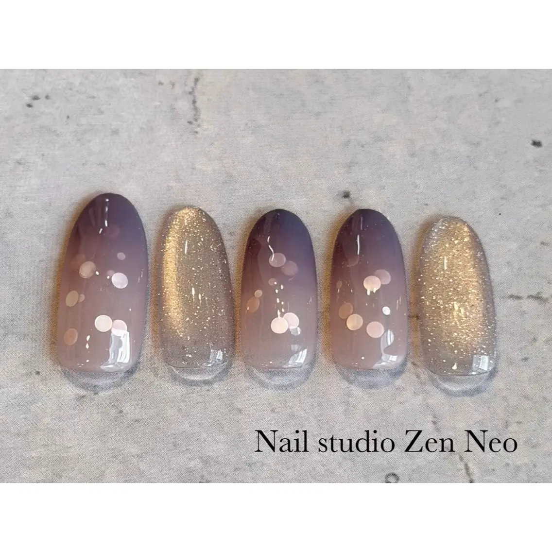 ネイル グラデーション マグネットネイル ハンドネイル Zen Neo / SEINA🎀のネイルデザイン