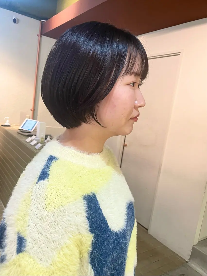 ショート ショートボブ 丸みショート ボブ ショートヘア 末永 晃久のヘアスタイル