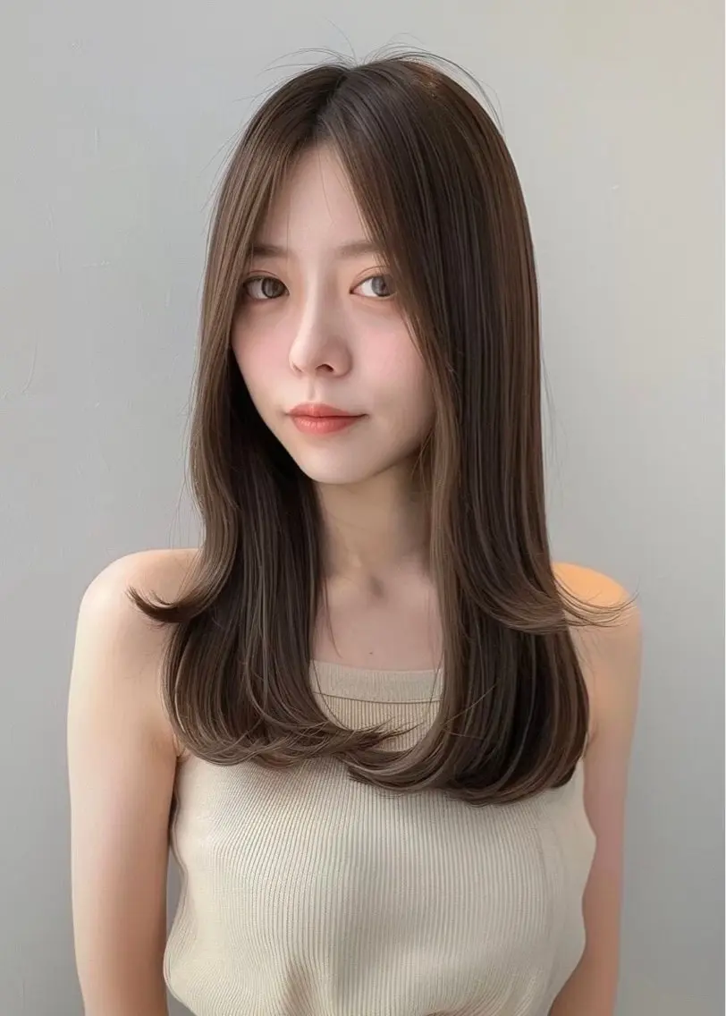 ロング カラー 佐藤優晟/カラー/ 癖毛ショート/表参道のヘアスタイル