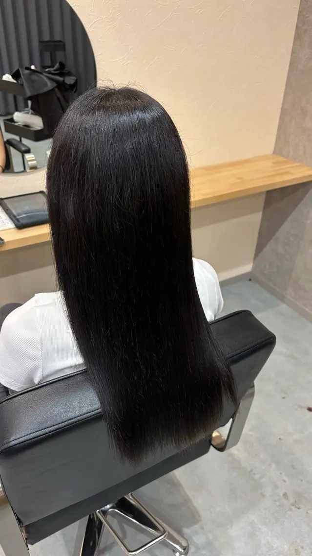 ロング 髪質改善 トリートメント ヘアカラー トリートメント 髪質改善/ うる艶カラー🪄🫧のヘアスタイル