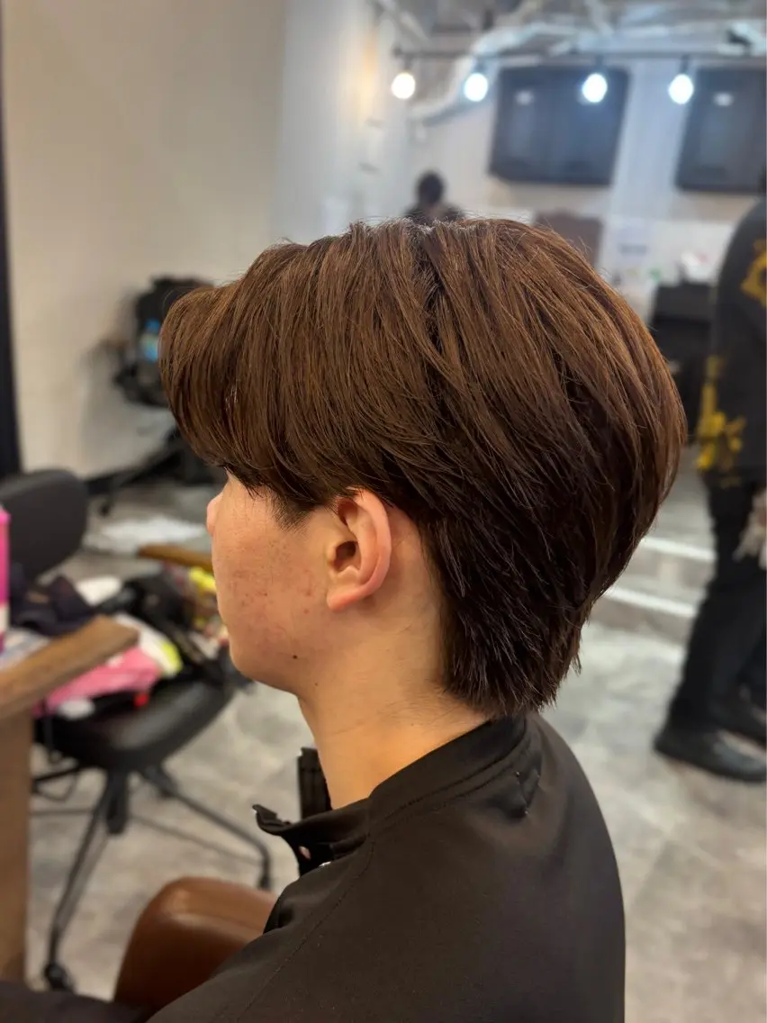 カラー メンズ カット ヘアカラー 🐺無料メンズカット モデル募集🐺柴のヘアスタイル