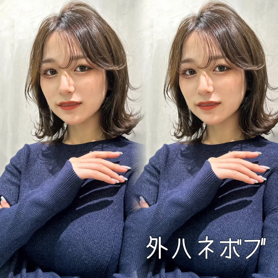 ショート カラー アッシュ ベージュカラー ブリーチ ブルーカラー 透明感カラー 韓国カット/透明感 カラー/NANAMIのヘアスタイル