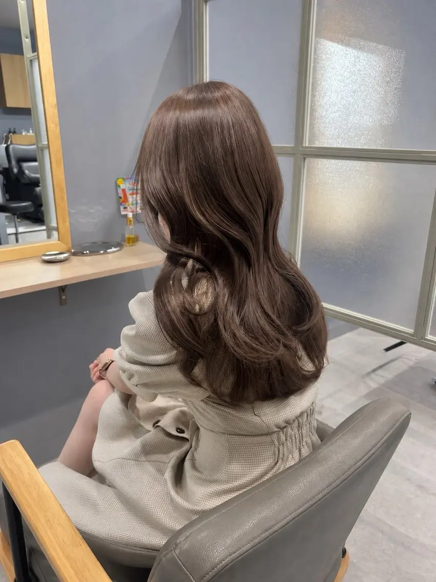 セミロング ヘアカラー 【Velle】 SHUHEIのヘアスタイル