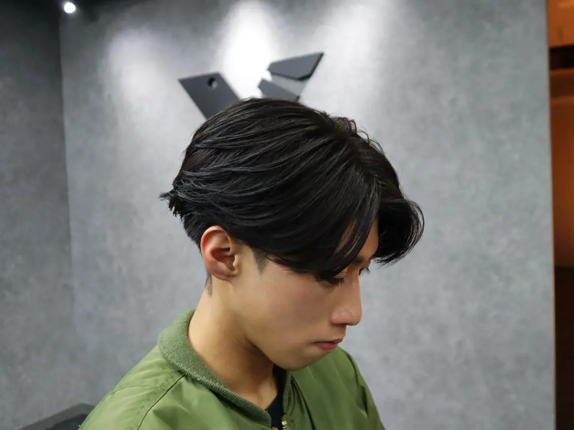 【メンズ限定👦🏻💙】🉐梅雨前限定🉐カット✂️+ナチュラル縮毛矯正🔥+3stepトリートメント✨️の写真