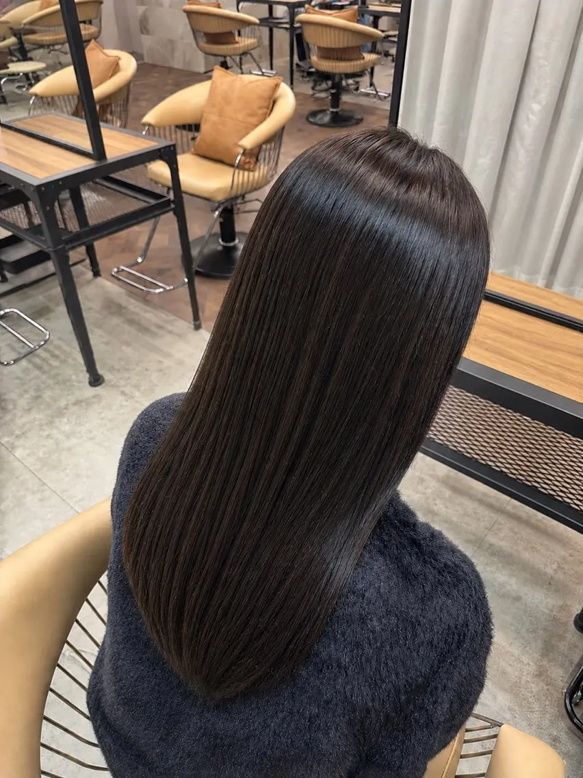 ロング カラー 透明感カラー✨🫧 こころのヘアスタイル