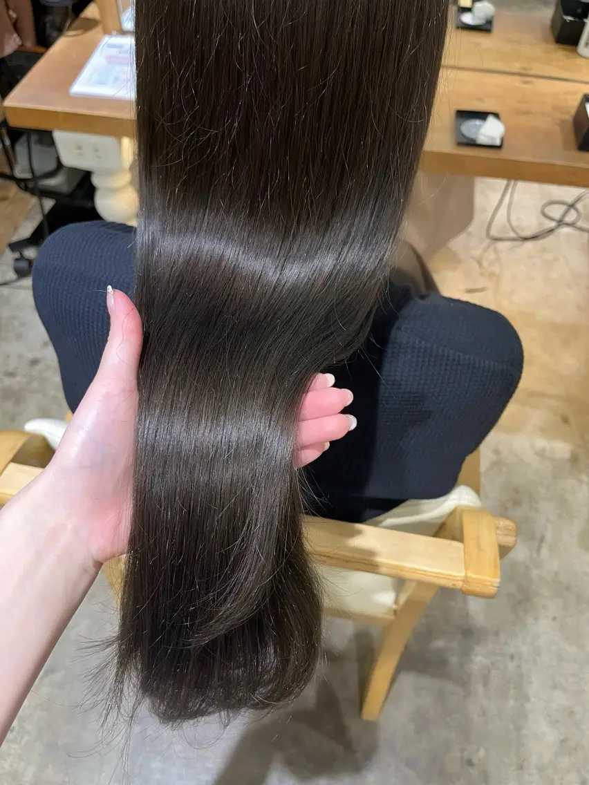 似合わせカット+イルミナカラー+専用トリートメント+口コミスパの写真