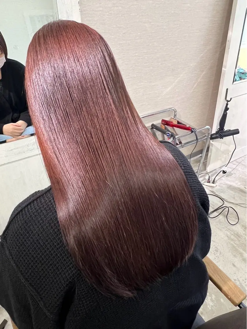 ロング 田中 あいのヘアスタイル