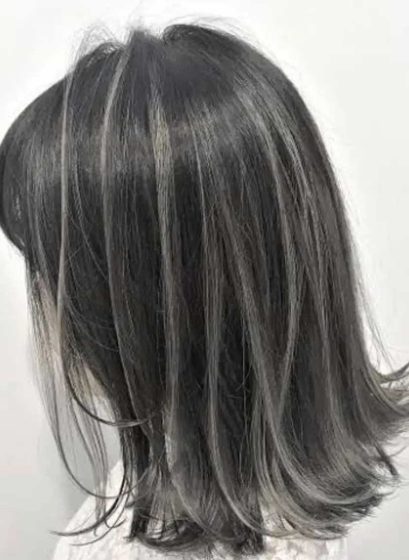 カラー ハイライトカラー ヘアカラー 華Hanaプロカラー ヘアカラー専門店のヘアスタイル