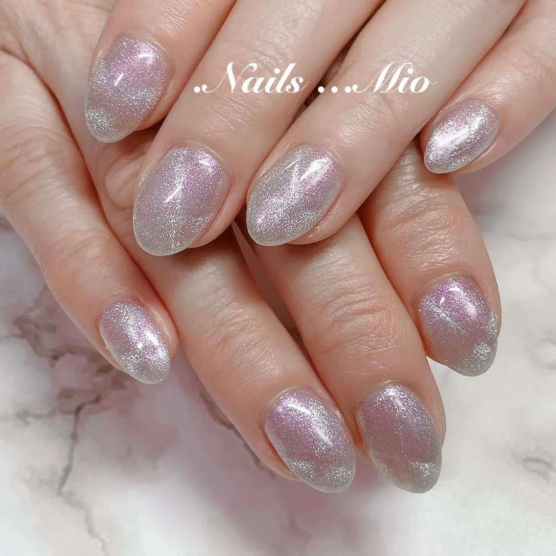 ネイル ジェルネイル マグネットネイル .Nails Mio 赤羽西ネイルサロンのネイルデザイン