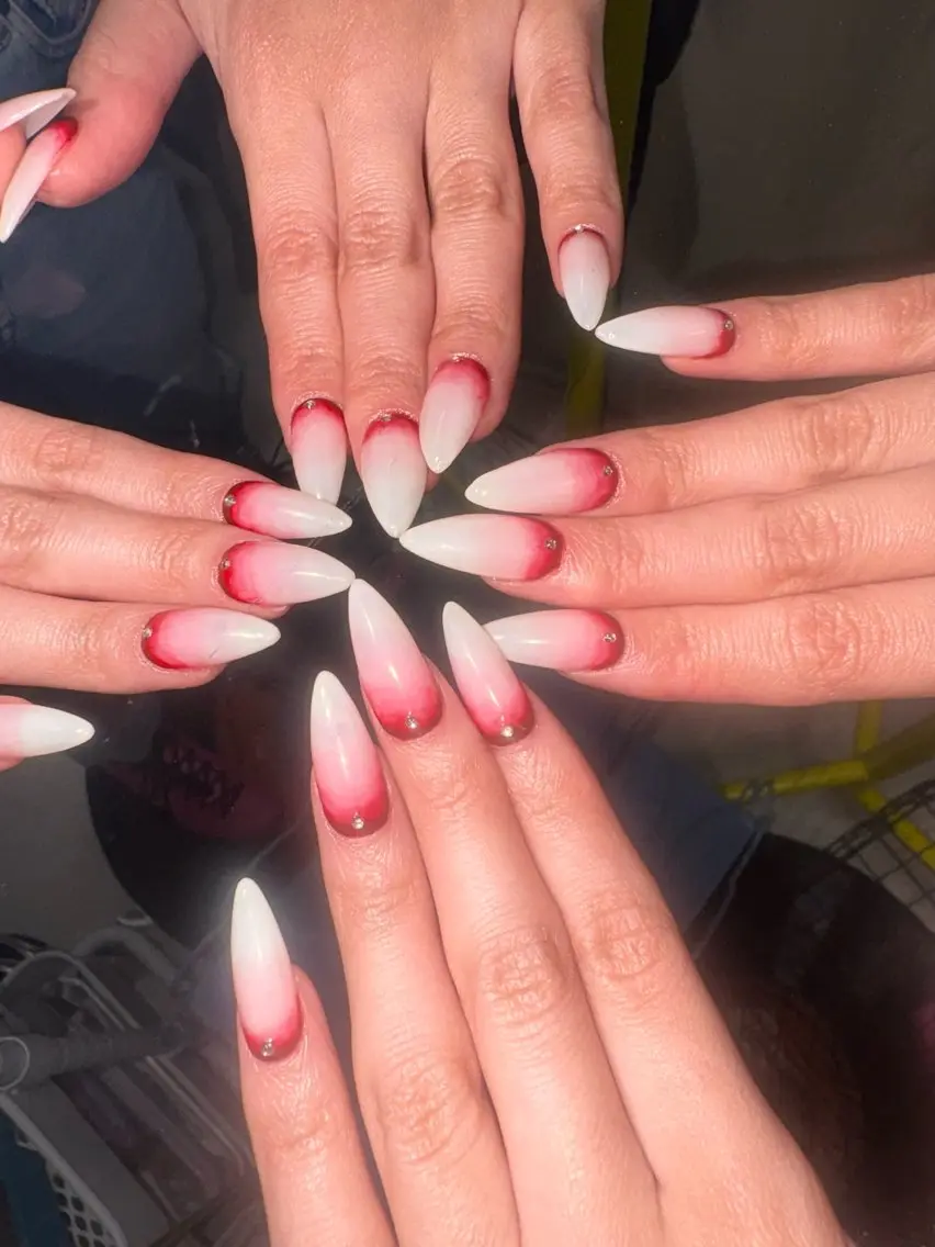 ネイル 33nail✴️栄 スミレ❇️Gel-xのネイルデザイン