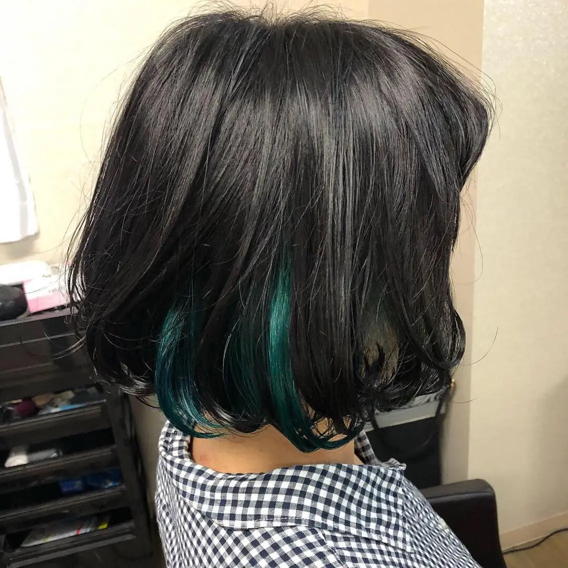 ミディアム カラー ヘアカラー 池田 景子のヘアスタイル