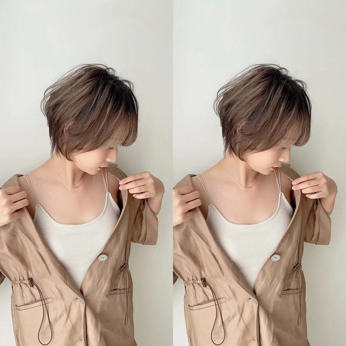 ショート 飯田 智也のヘアスタイル