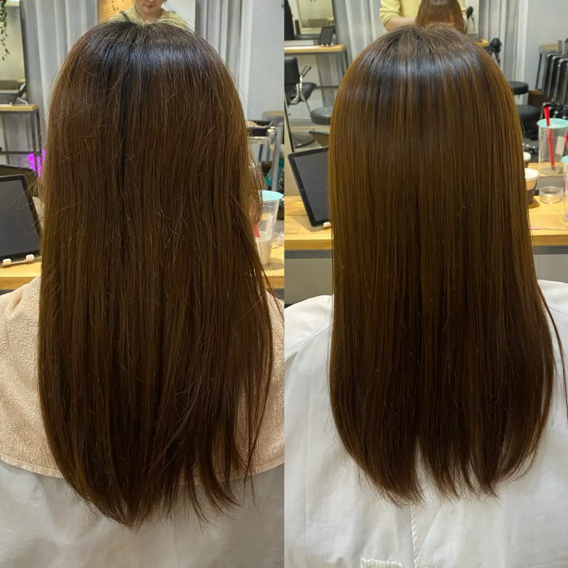 縮毛矯正 トリートメント Lomalia／ yuzuki🤎ᐩᕀのヘアスタイル