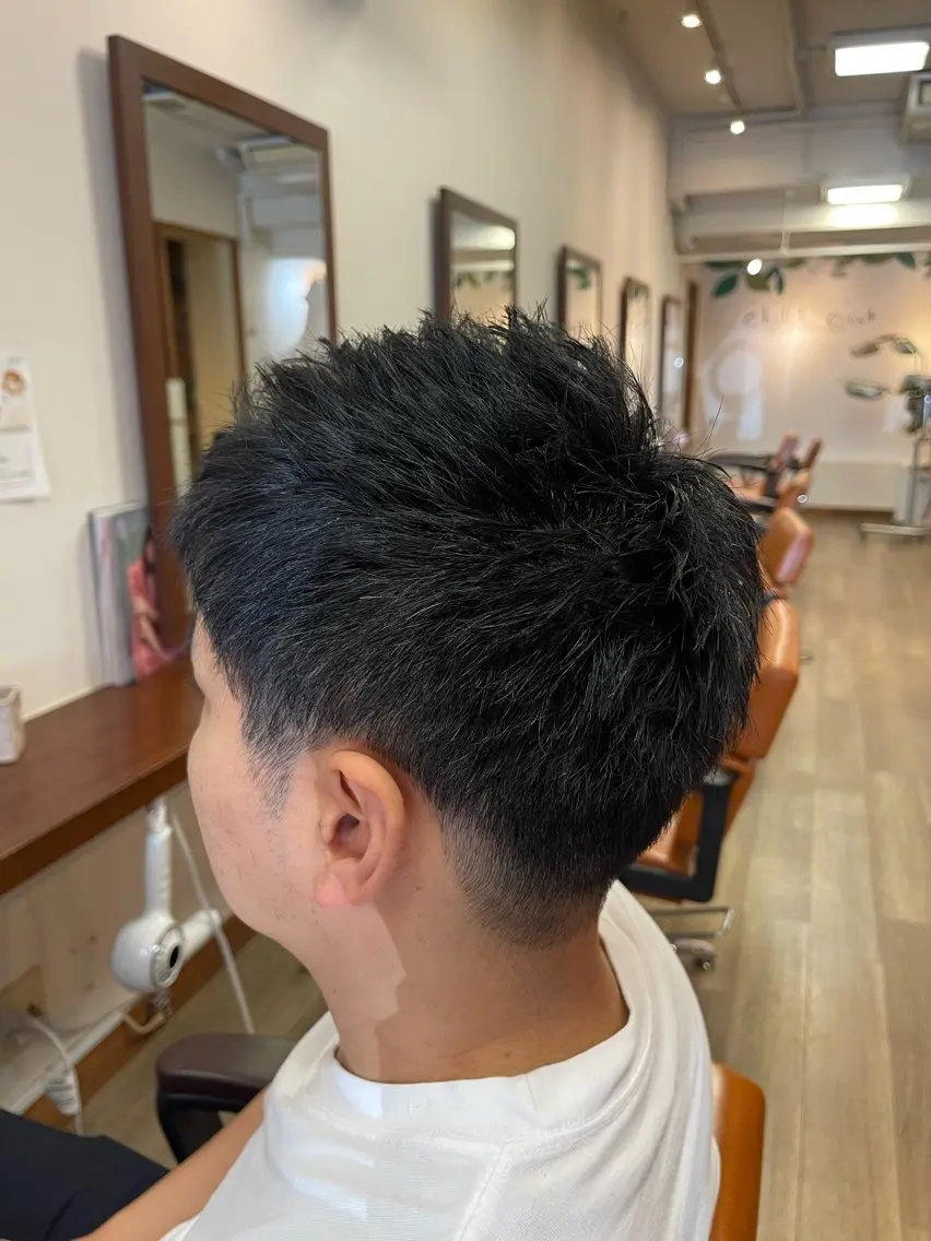 ショート パーマ メンズ メンズベリーショート ベリーショート ショートヘア カット chill out 甲斐千尋のヘアスタイル