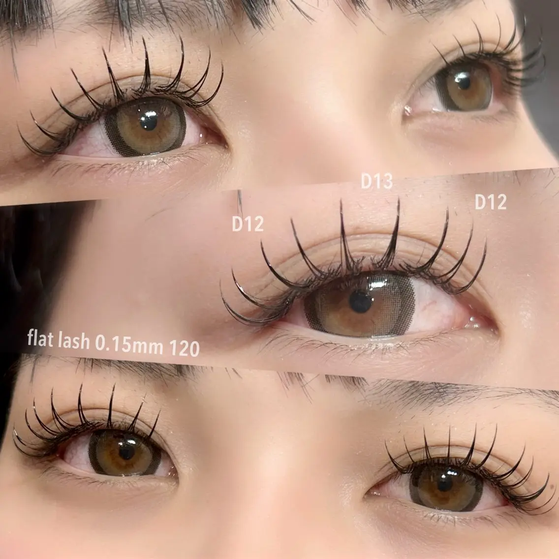 【初回】フラットラッシュ120本✨期間限定LED変更無料✨の写真