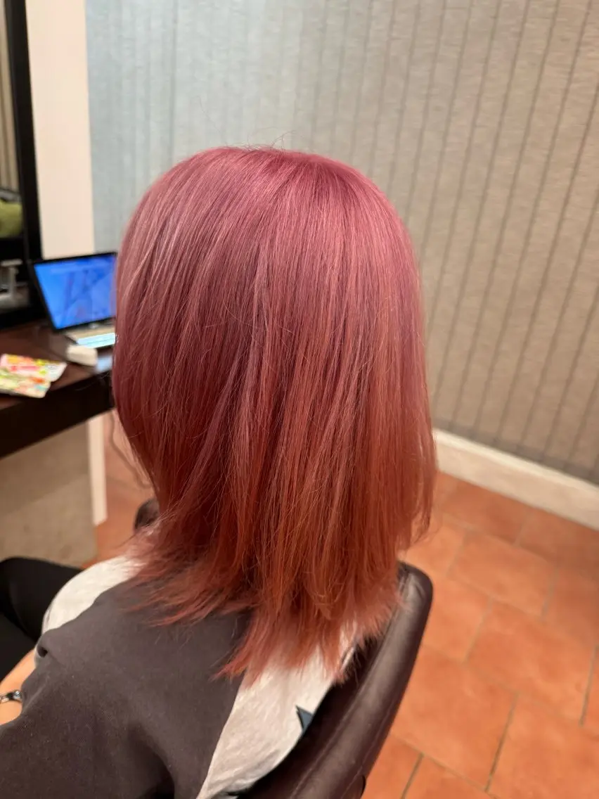 ミディアム カラー カット ヘアカラー トリートメント ヘアセット 美髪透明感🫧三澤 廉 M.SLASHのヘアスタイル
