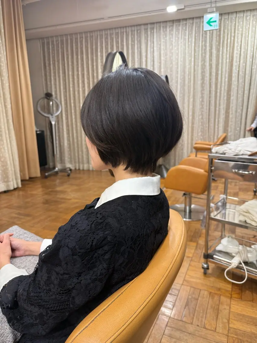 ショート くびれヘア ショートヘア カット ヘッドスパ ☀️朝５分で決まる ショート/廣瀬隆志のヘアスタイル