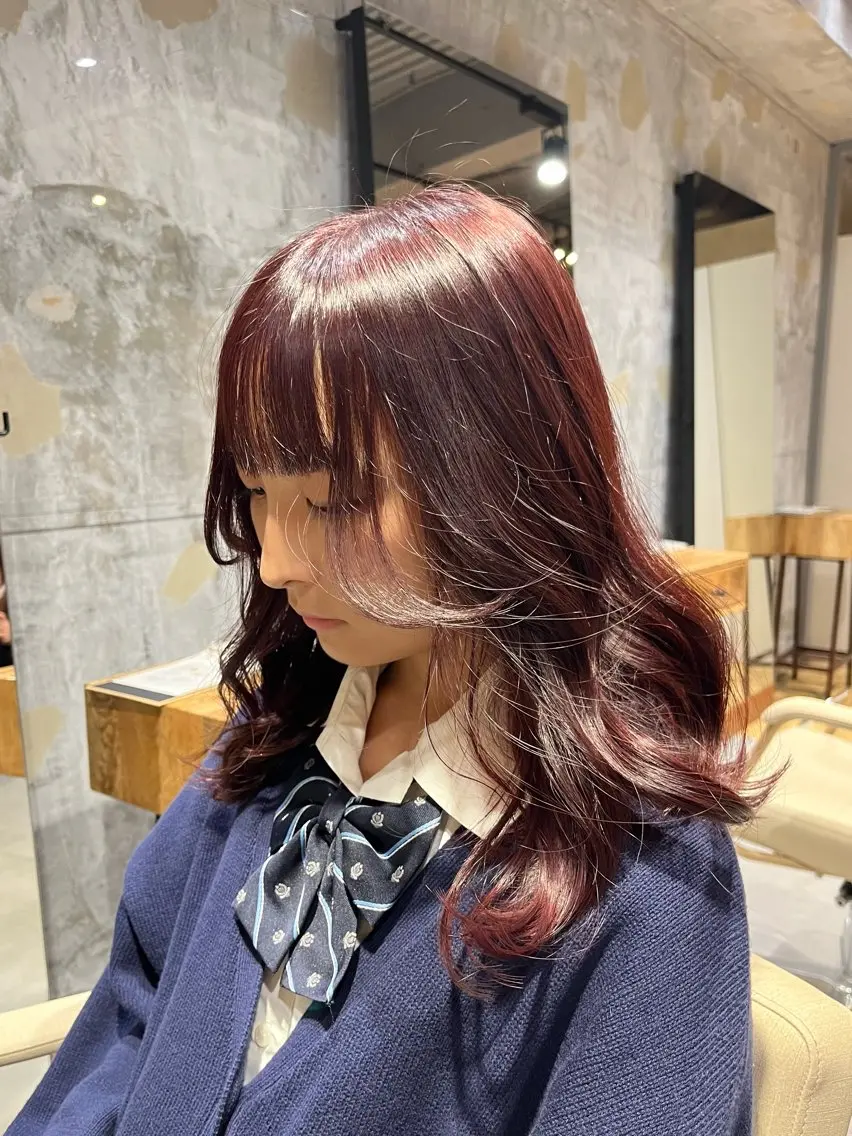 カラー 相宮 優羽のヘアスタイル