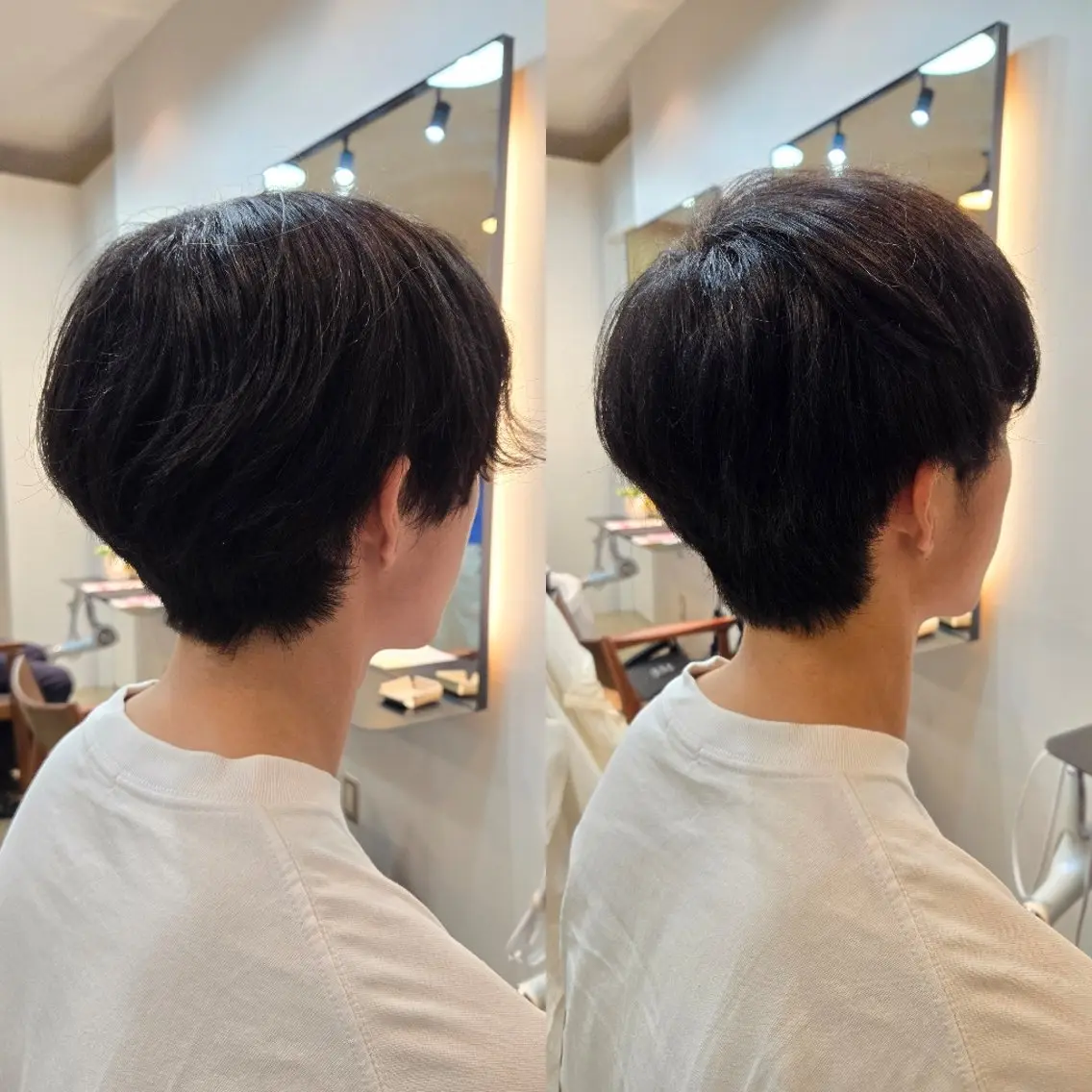 ショート メンズ カット 野村 果音(カノン)のヘアスタイル