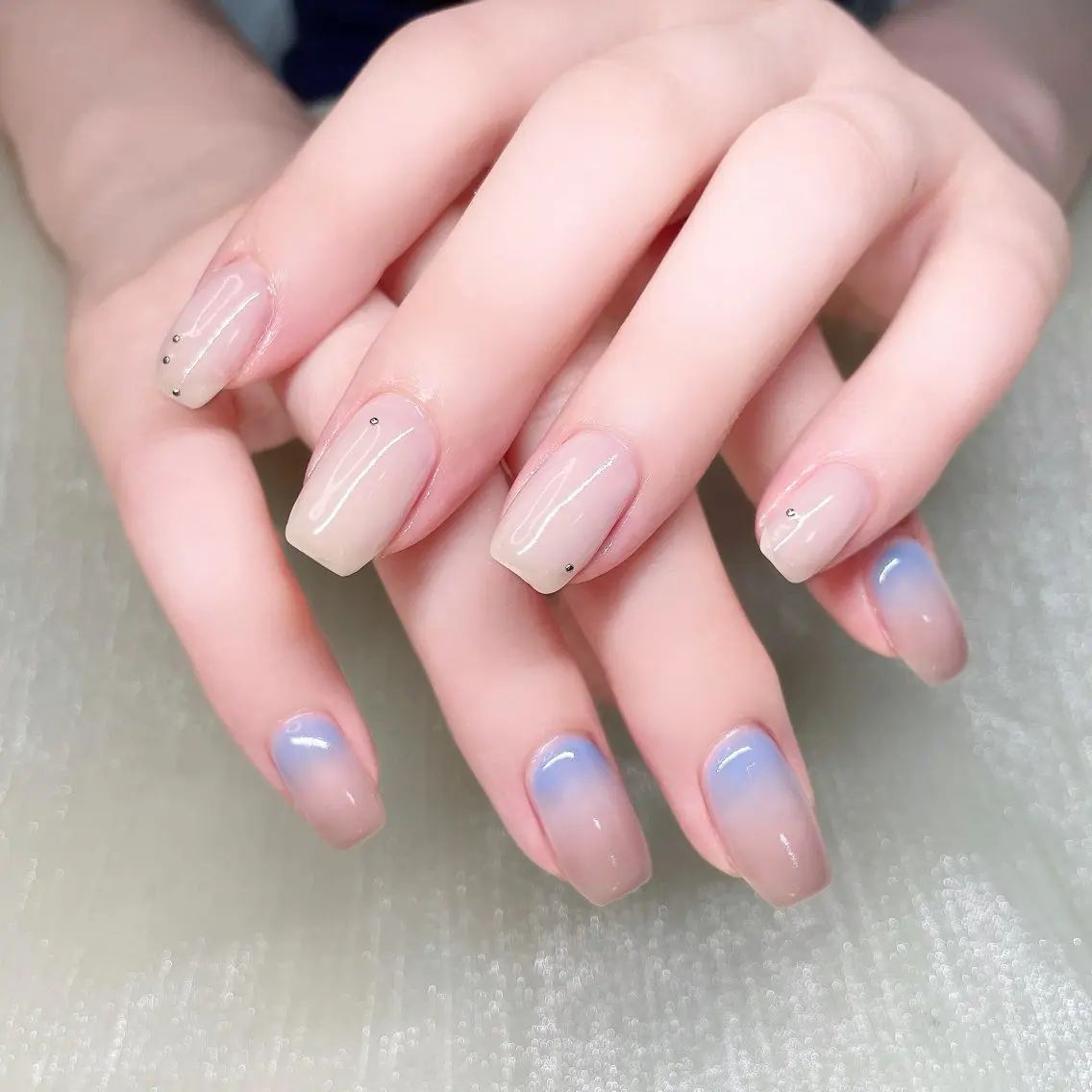 ネイル 長さ出し ハンドネイル Nailist suzuのネイルデザイン