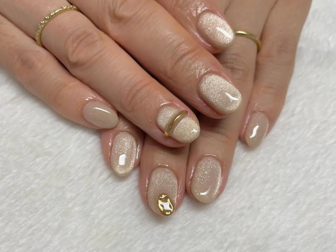 ネイル マグネットネイル riri-nail Rie Endoのネイルデザイン