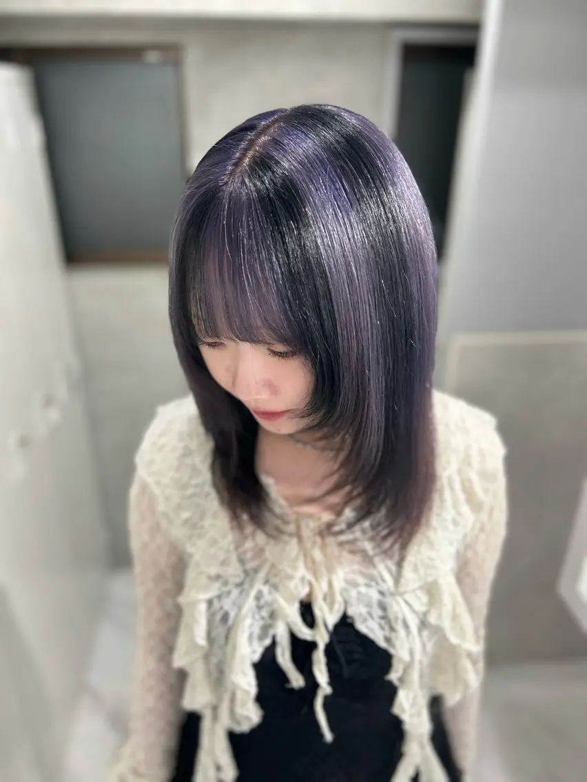 カラー カット ヘアカラー ️🧬akari🧬 ハイトーン/レイヤーのヘアスタイル